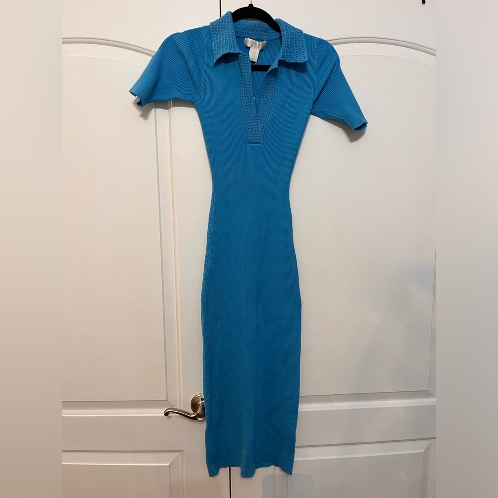 Caroline Constas blue dress